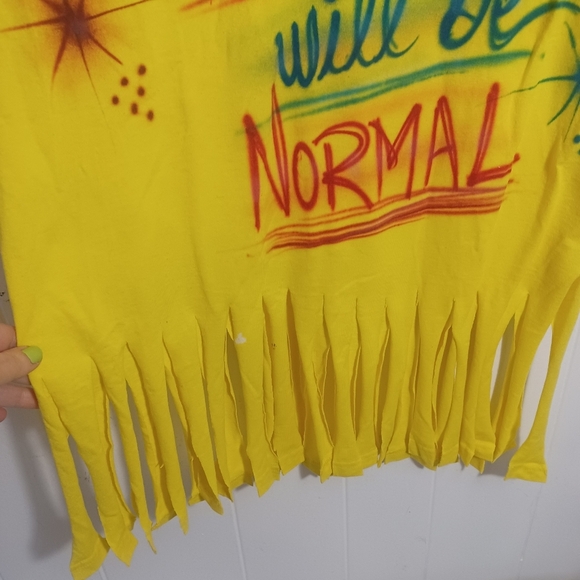 B*tchy Airbrush Fringe Tee - Picture 4 of 5